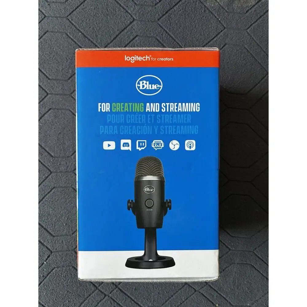 Logitech Yeti Nano Microphone W/ Blue Voice - Gaming, Streaming, And Podcastin